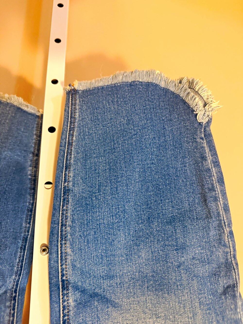 JEN7 by 7 For All Mankind Women’s Ankle Skinny Blue Denim Jeans Size 14